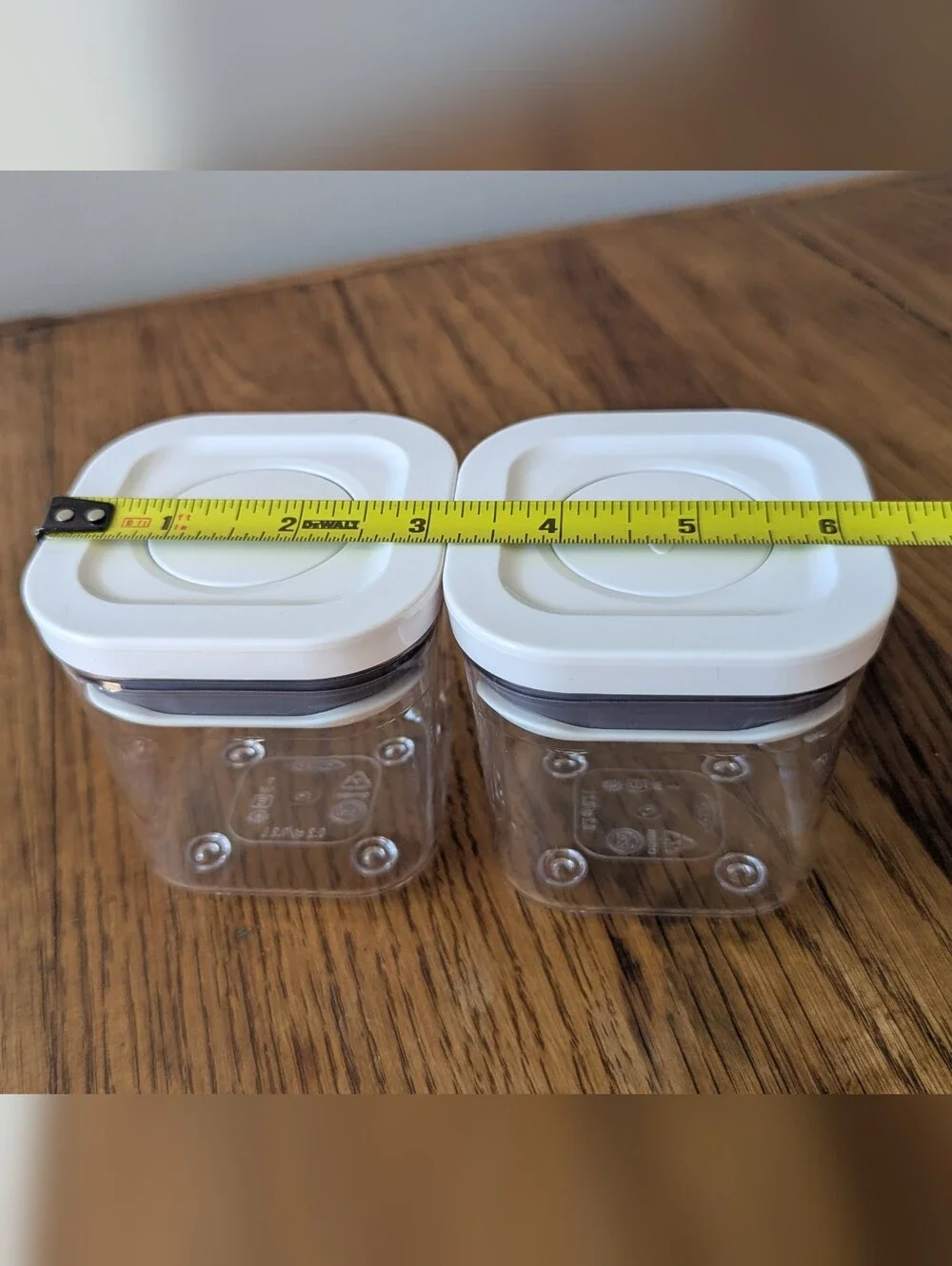 OXO Good Grips POP Container Mini 0.2 qt 0.2 L Airtight Food Storage - Set of 2